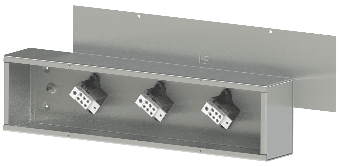 PAD Type Splitter Trough Aluminum CSA 1 (225amp) Code Electric